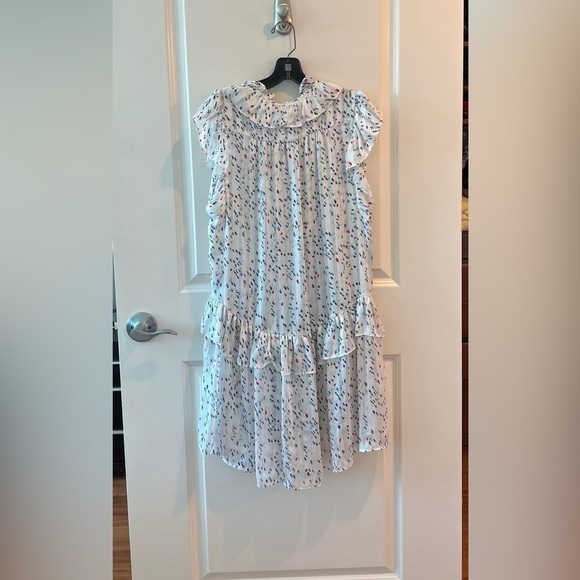 Sabina Musayev White Dot Sun Dress - Picture 13 of 16